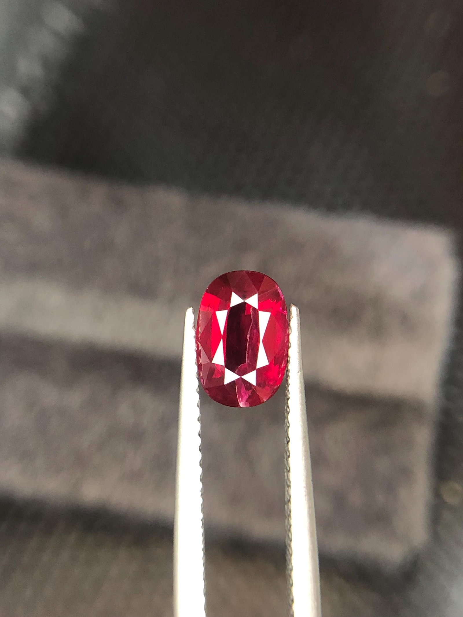 Pigeon Blood Red Mozambique Ruby Gem, Faceted Cushion Cut Mozambique Ruby, Vivid Red Ruby Gem For - 4