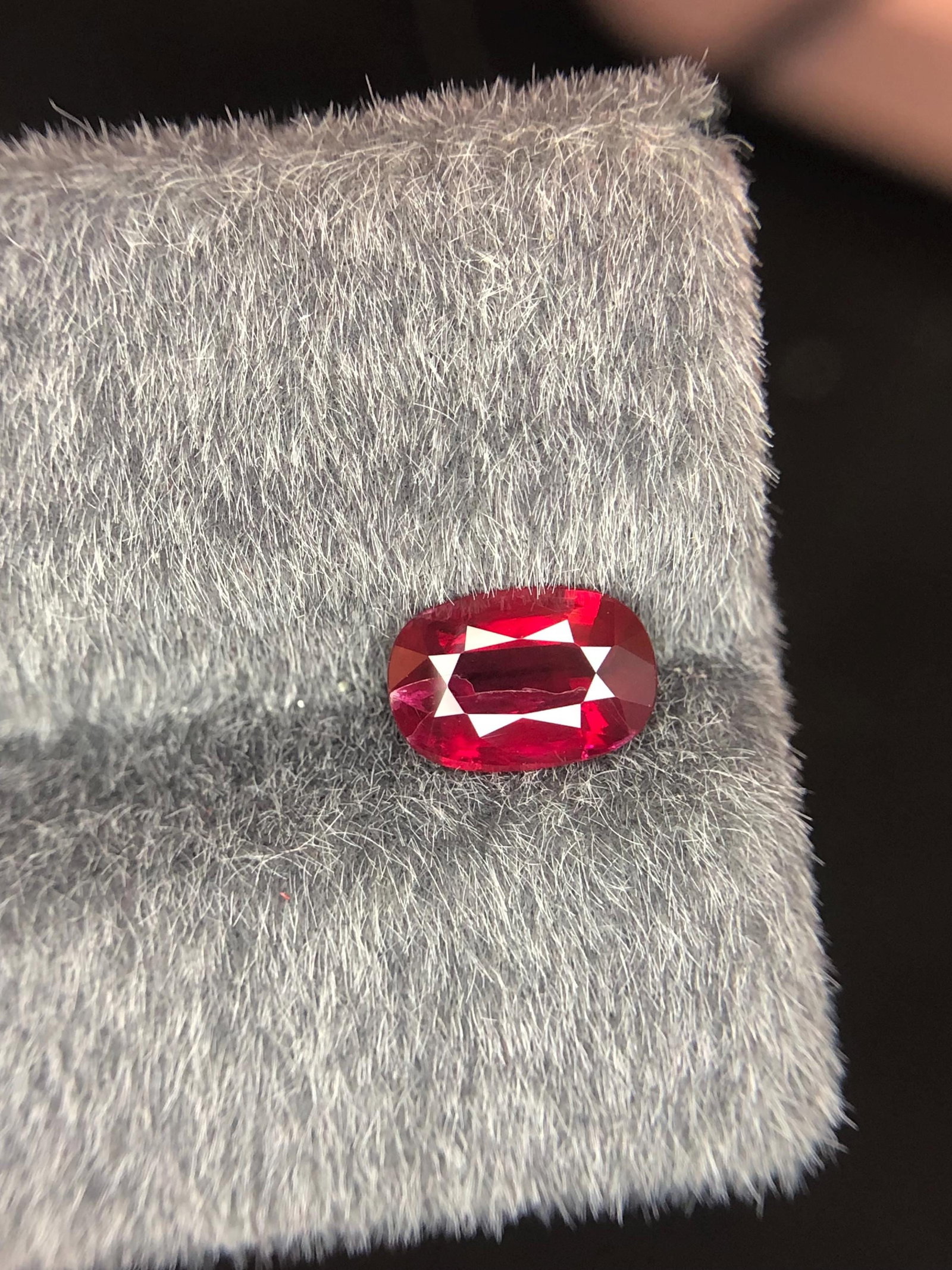 Pigeon Blood Red Mozambique Ruby Gem, Faceted Cushion Cut Mozambique Ruby, Vivid Red Ruby Gem For - 7
