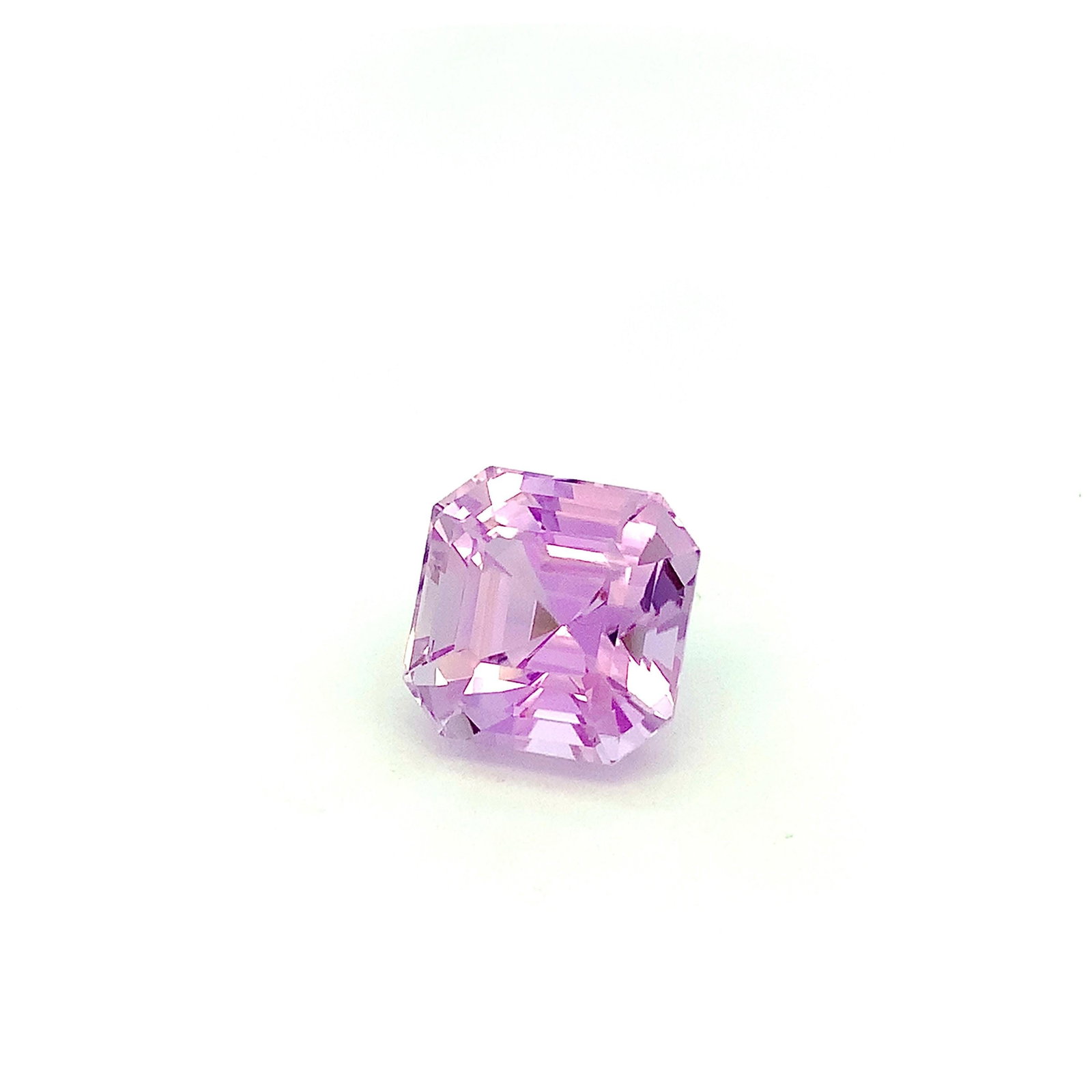 Ring Size Kunzite Top Pink Asscher Cut Gemstone From Afghanistan - 23.20 Carat - 2