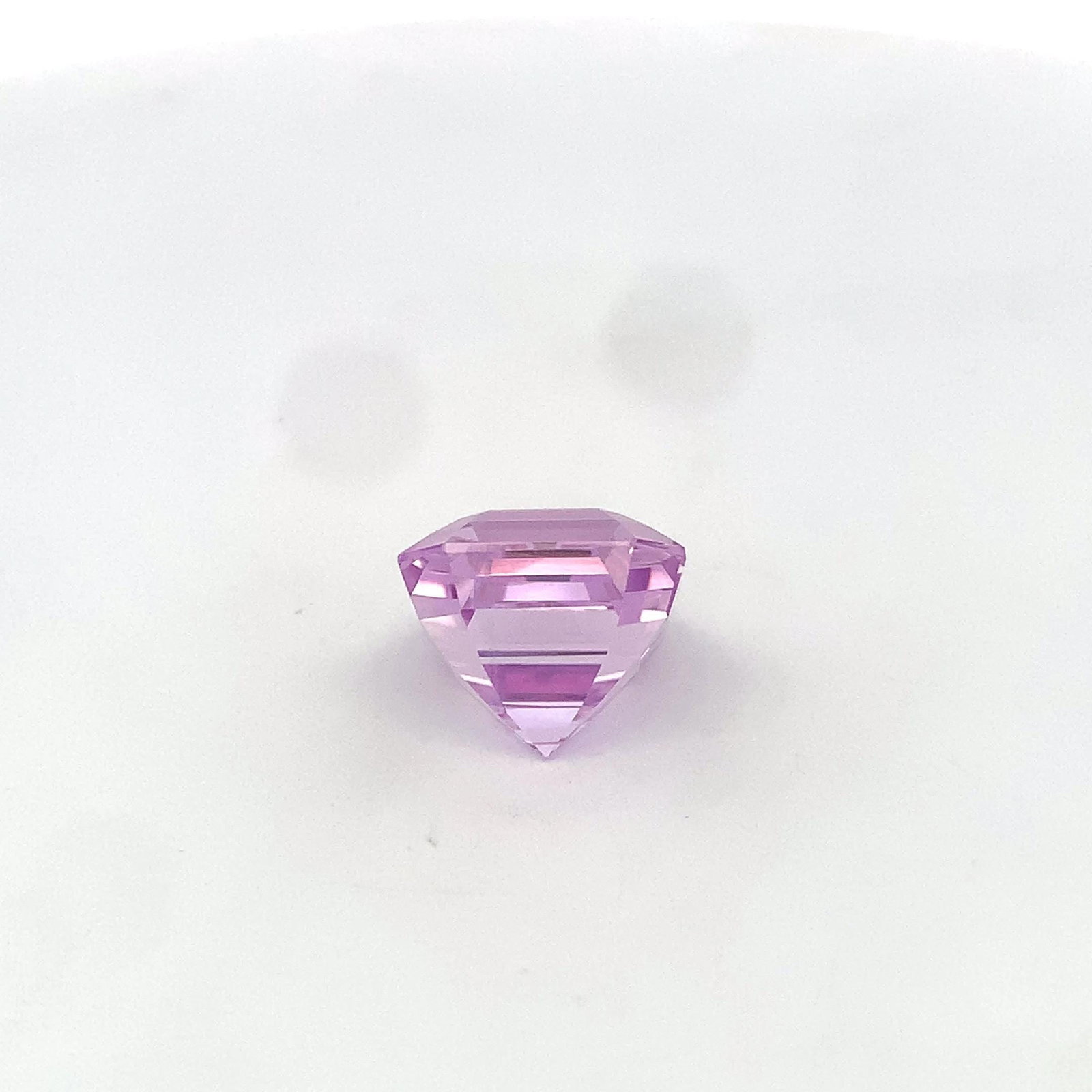 Ring Size Kunzite Top Pink Asscher Cut Gemstone From Afghanistan - 23.20 Carat - 4