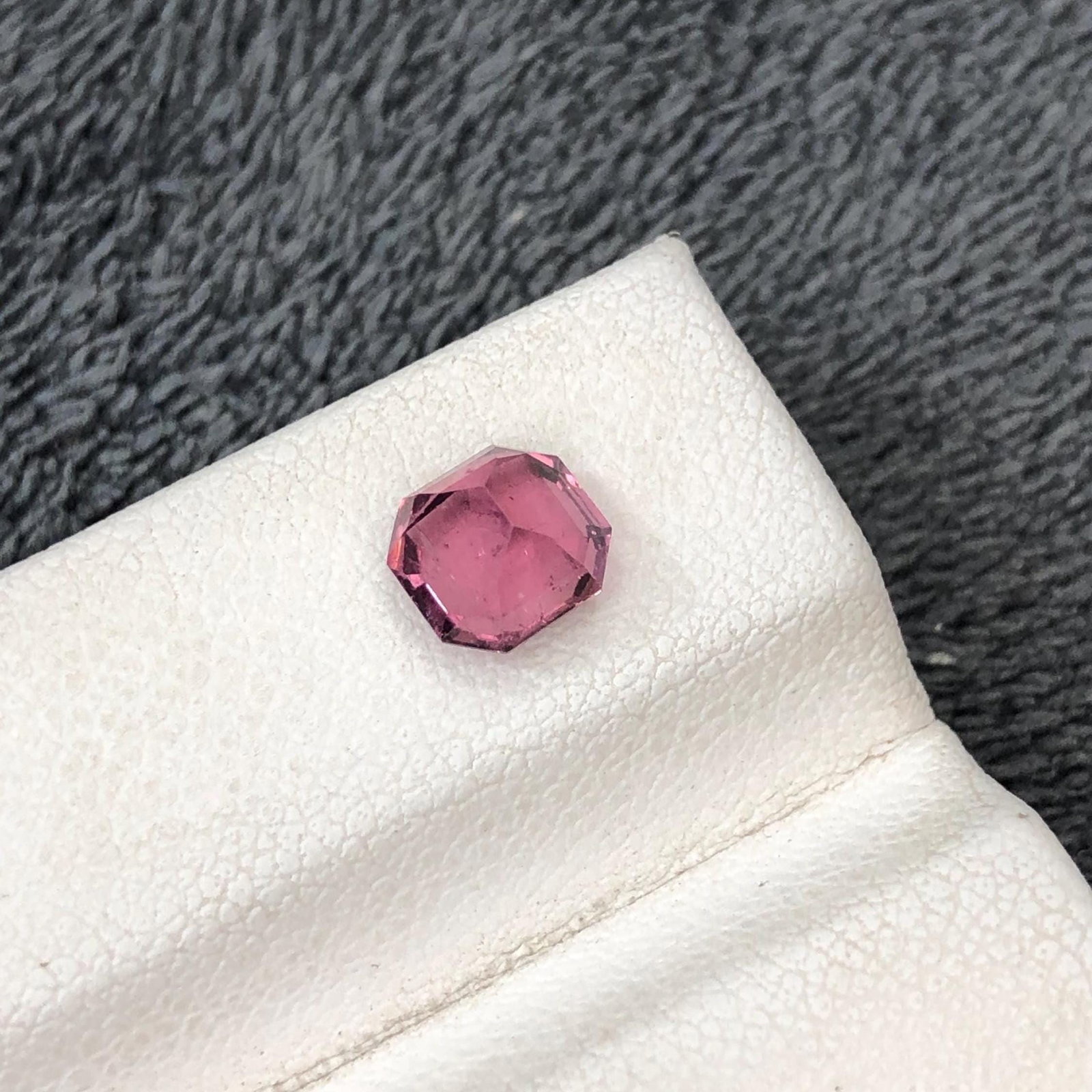 Asscher Cut Jewelry Size Pink Tourmaline Gemstone From Afghanistan - 1.105 Carat - 4