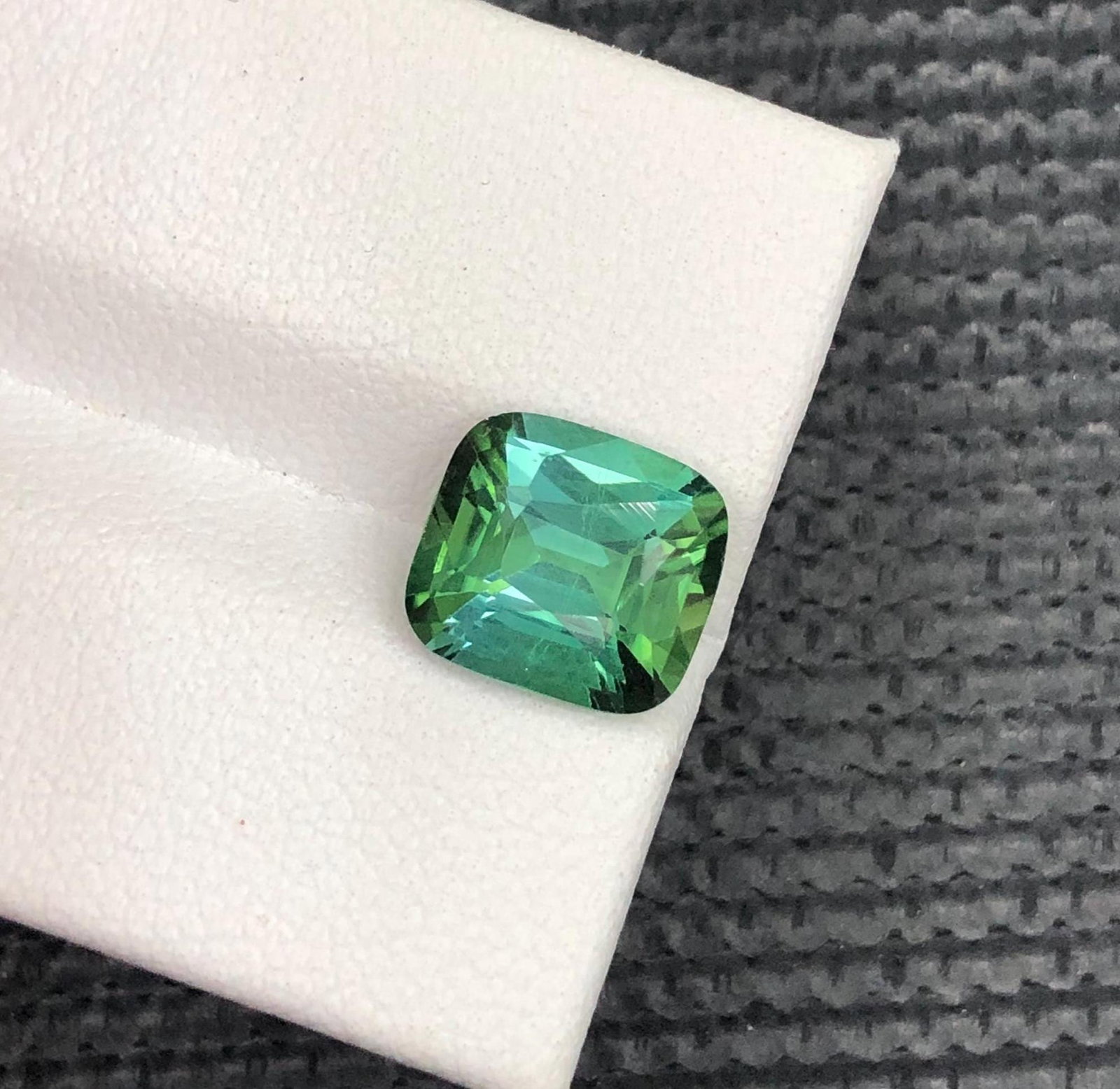 Bluish Green Tourmaline Gemstone: Afghanistan Flawless Cut, 3.13 Carats - 5
