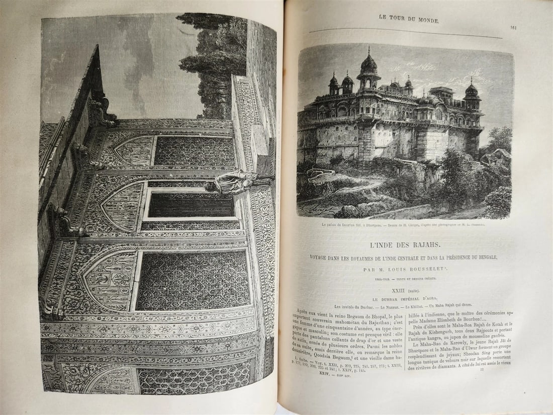 1872 HISTORY VOYAGES ILLUSTRATED antique AFRICA RUSSIA INDIA SUMATRA INDO-CHINA - 14