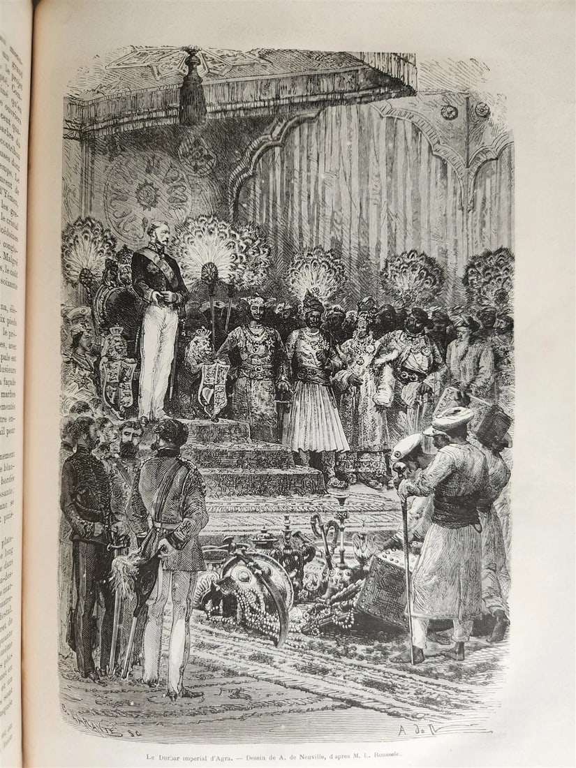 1872 HISTORY VOYAGES ILLUSTRATED antique AFRICA RUSSIA INDIA SUMATRA INDO-CHINA - 15
