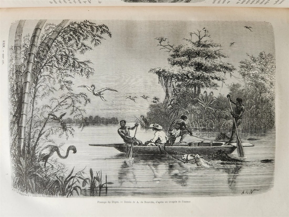 1872 HISTORY VOYAGES ILLUSTRATED antique AFRICA RUSSIA INDIA SUMATRA INDO-CHINA - 18