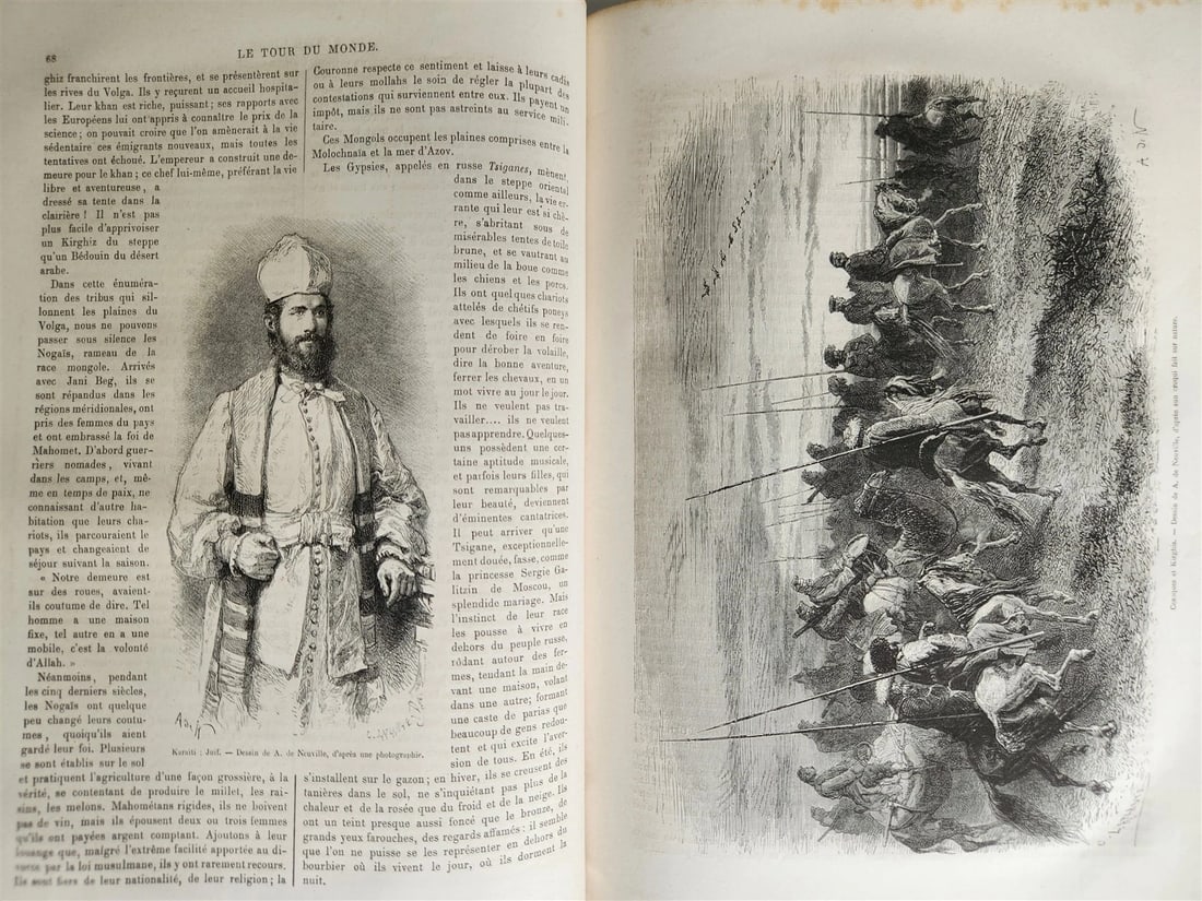 1872 HISTORY VOYAGES ILLUSTRATED antique AFRICA RUSSIA INDIA SUMATRA INDO-CHINA - 19