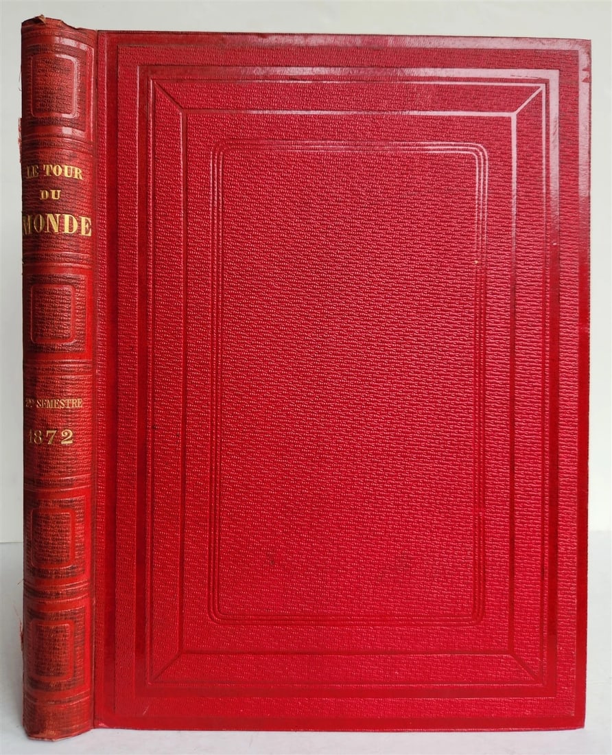 1872 HISTORY VOYAGES ILLUSTRATED antique AFRICA RUSSIA INDIA SUMATRA INDO-CHINA - 2