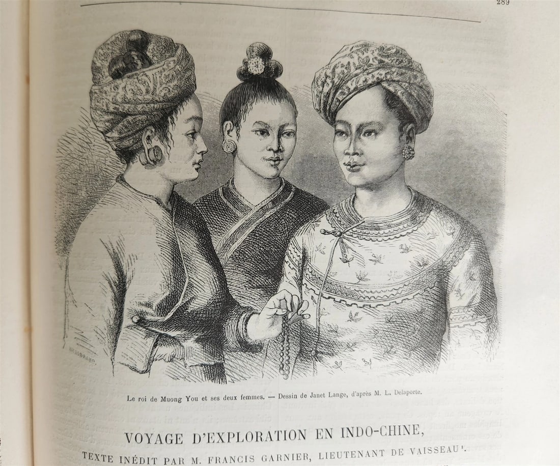 1872 HISTORY VOYAGES ILLUSTRATED antique AFRICA RUSSIA INDIA SUMATRA INDO-CHINA - 6