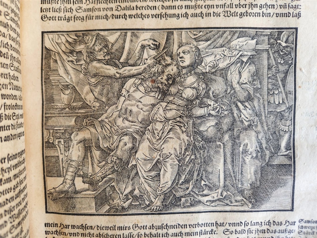1590 FLAVIUS JOSEPHUS ILLUSTRATED JEWISH HISTORY antique MASSIVE FOLIO JUDAICA - 9
