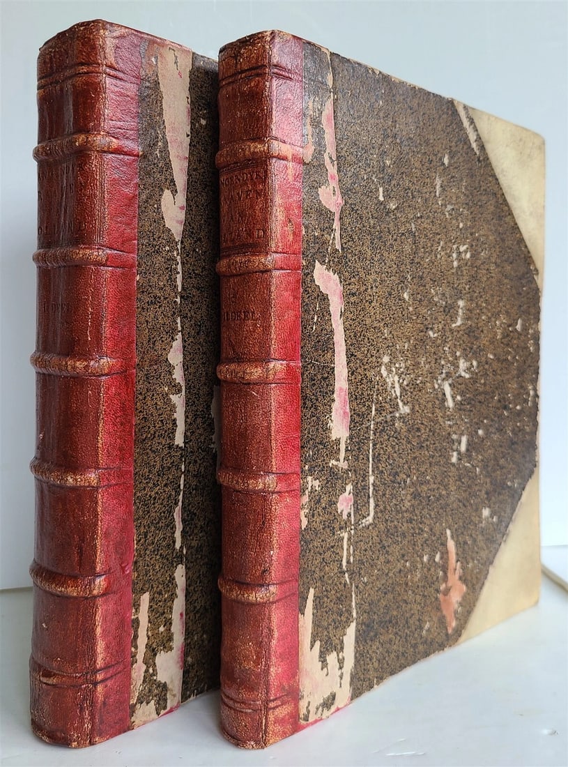 1745 NETHERLANDS HISTORY antique ILLUSTRATED w/ 32 PLATES De graaven van Holland - 2