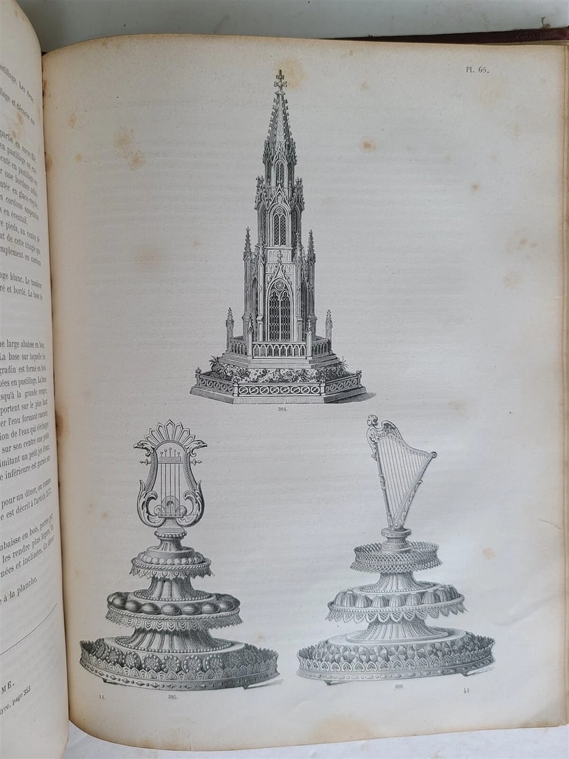 1890 CLASSIC CUISINE 2 VOLUMES in FRENCH antique BEAUTIFULLY ILLUSTRATED FOLIO - 11
