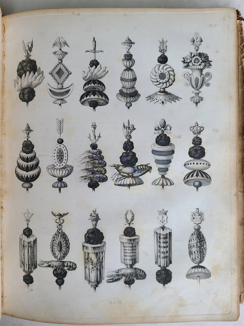 1890 CLASSIC CUISINE 2 VOLUMES in FRENCH antique BEAUTIFULLY ILLUSTRATED FOLIO - 18