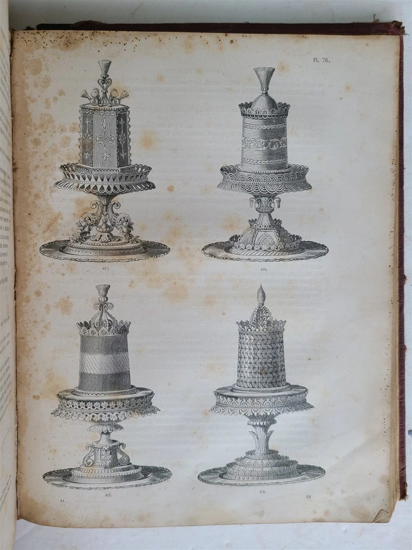1890 CLASSIC CUISINE 2 VOLUMES in FRENCH antique BEAUTIFULLY ILLUSTRATED FOLIO - 9