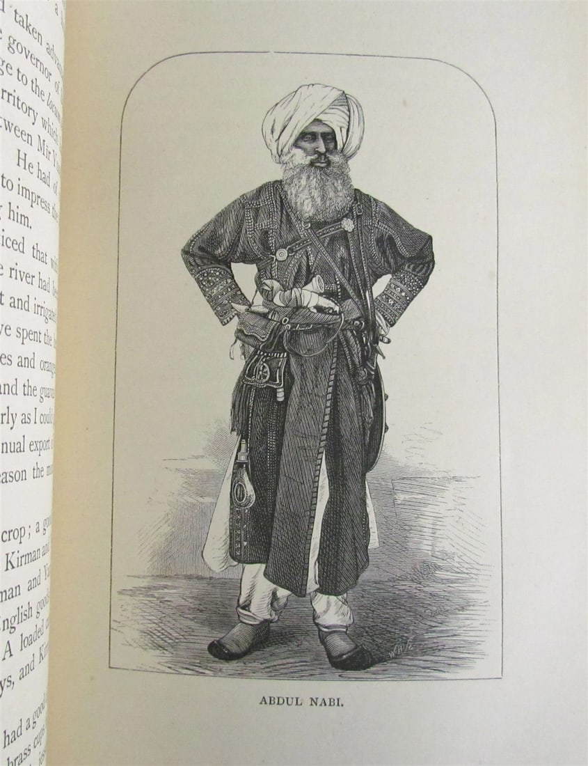 1882 UNEXPLORED BALUCHISTAN by ERNEST FLOYER antique ILLUSTRATED w/ MAP English - 10