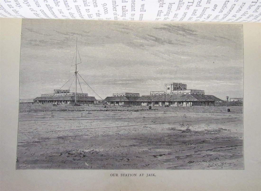 1882 UNEXPLORED BALUCHISTAN by ERNEST FLOYER antique ILLUSTRATED w/ MAP English - 8