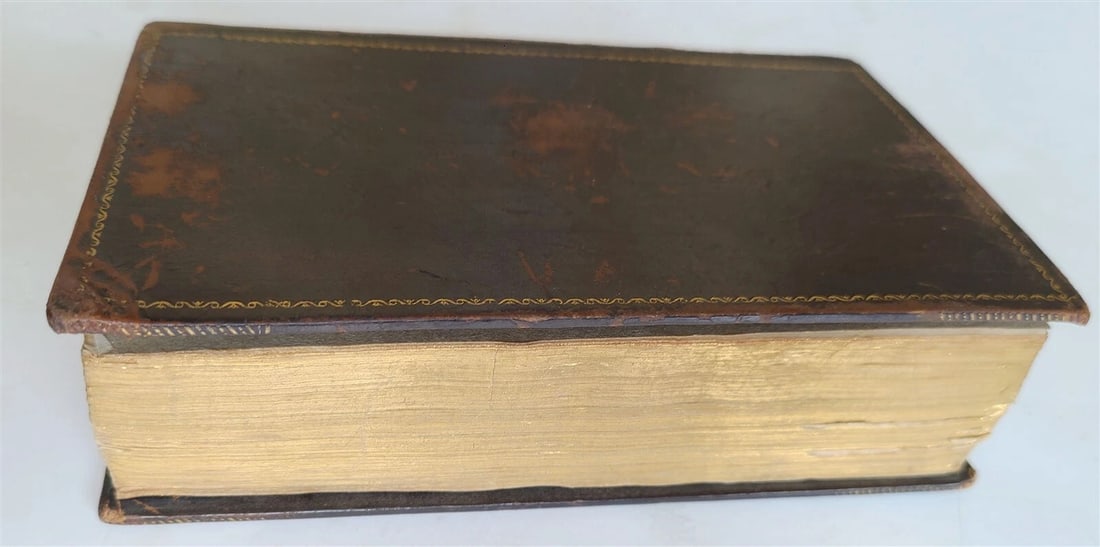 1789 BOOK OF COMMON PRAYER & PSALTER ENGLISH ANTIQUE Cambridge - 6