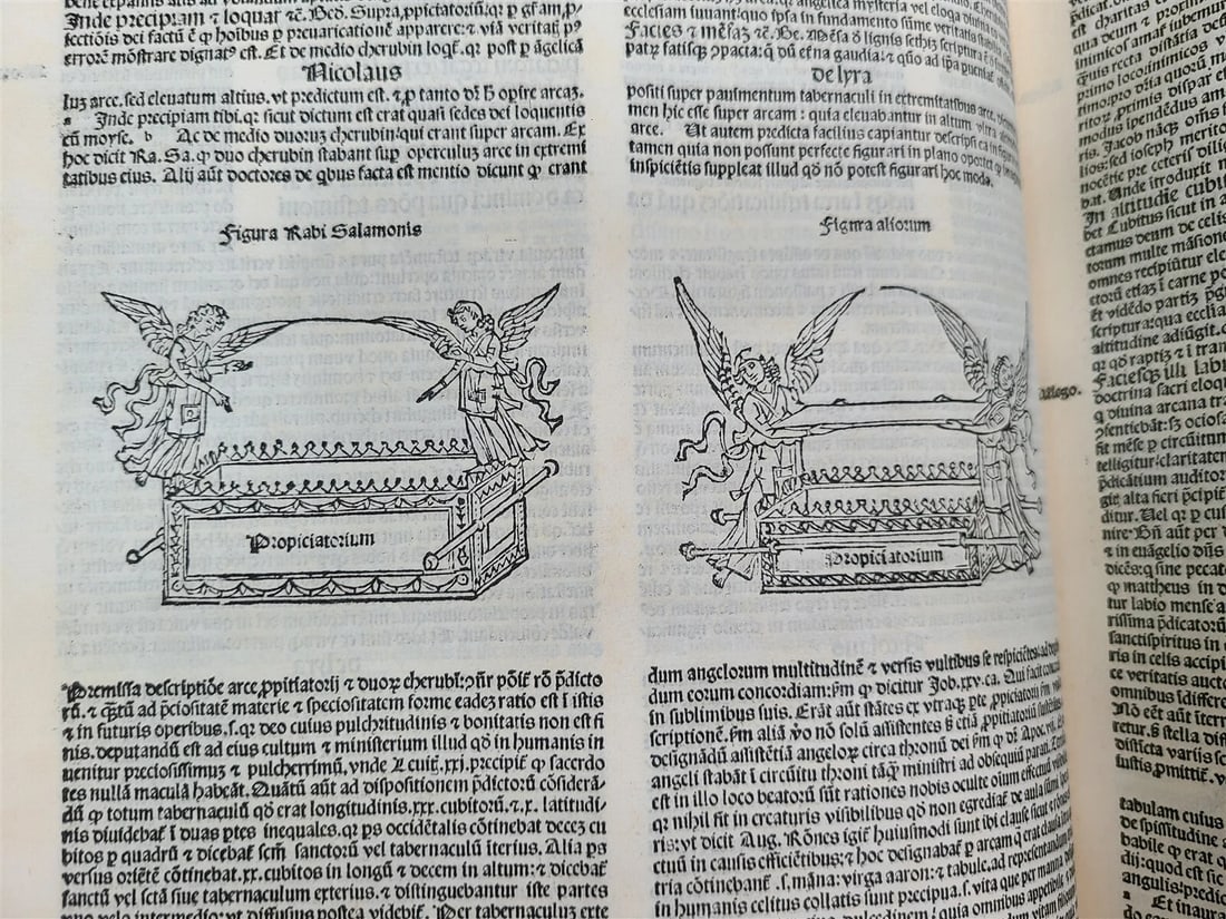 1495 INCUNABULA BIBLE 3 FOLIO VOLUMES COMPLETE antique ILLUSTRATED BIBLIA LATINA - 18