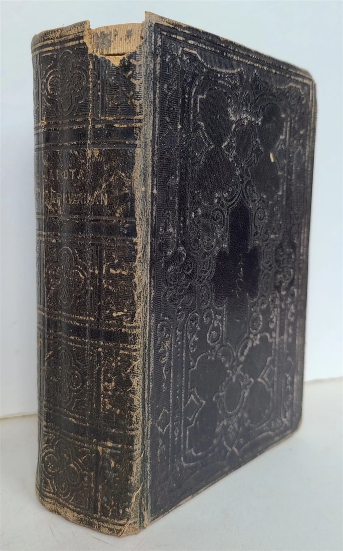 1879 BIBLE in DAKOTA INDIAN LANGUAGE antique AMERICANA rare - 2