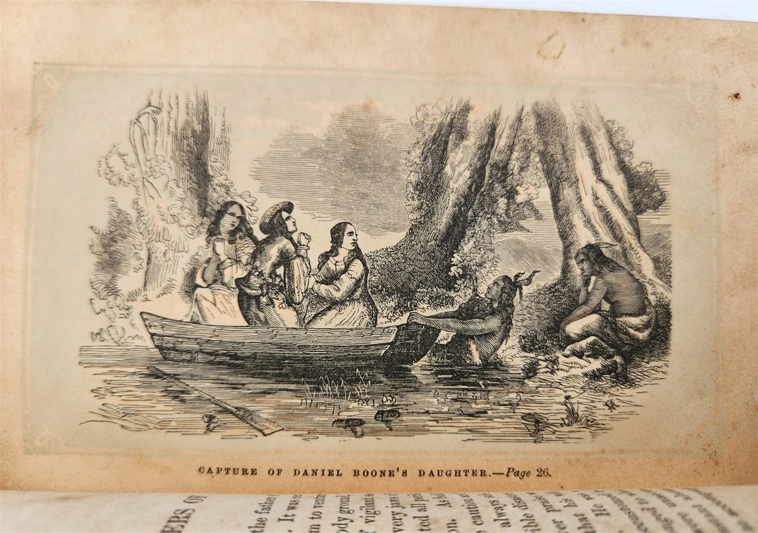 1859 DARING & HEROIC DEEDS of AMERICAN WOMEN antique ILLUSTRATED AMERICANA - 3