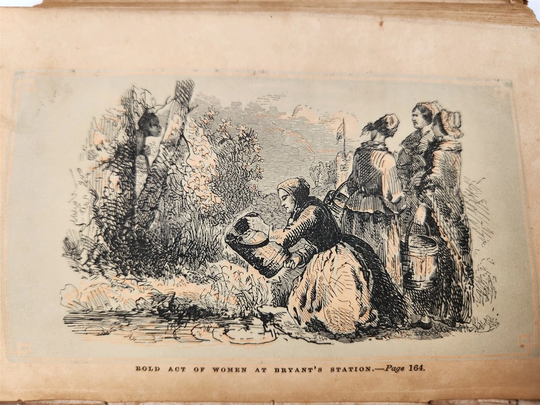 1859 DARING & HEROIC DEEDS of AMERICAN WOMEN antique ILLUSTRATED AMERICANA - 6