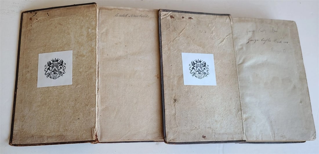 1800 JOURNAL of GEORGE FOX Life Travels Sufferings antique AMERICANA New Yord ed - 5
