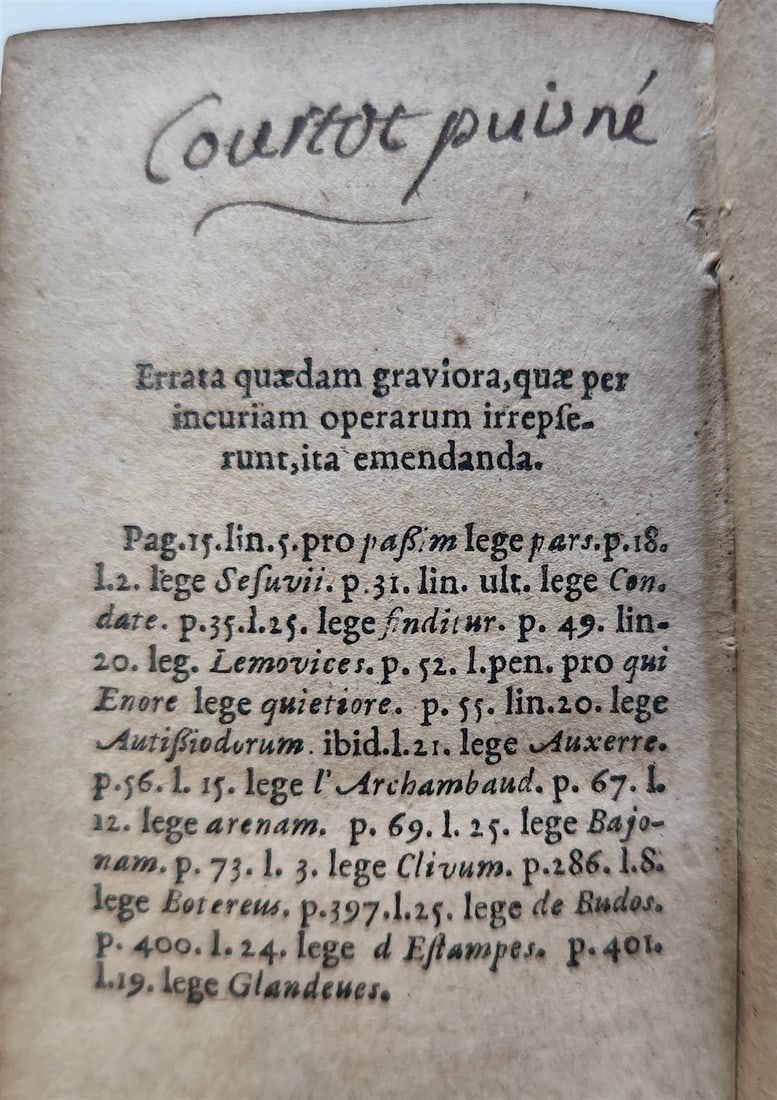 1629 SIVE FRANCORUM REGIS antique FRENCH HISTORY ELZEVIER France FINE BINDING - 8