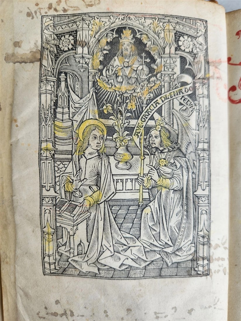 1503 POST-INCUNABULA Jacobus de Voragine MARIALE SERMONS antique Jehan Petit - 2