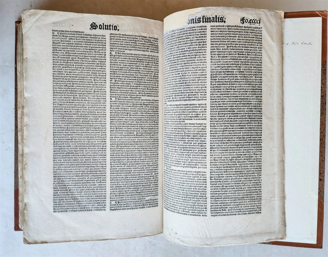 1533 POST-INCUNABULA EXPLANATION of PSALMS by Perez de Valentia antique FOLIO - 7
