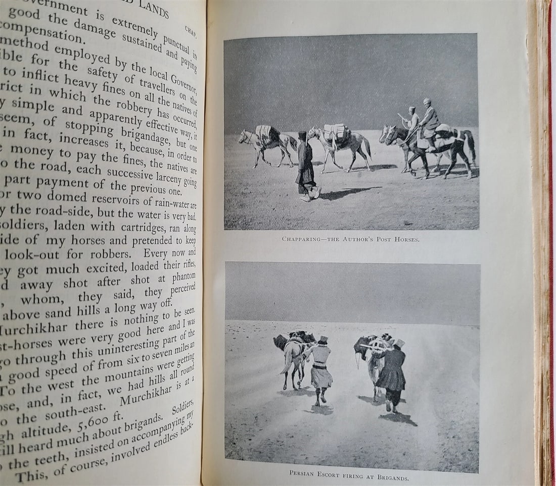 1903 ACROSS COVETED LANDS JOURNEY to CALCUTTA INDIA 2 VOLS. antique ILLUSTRATED - 11