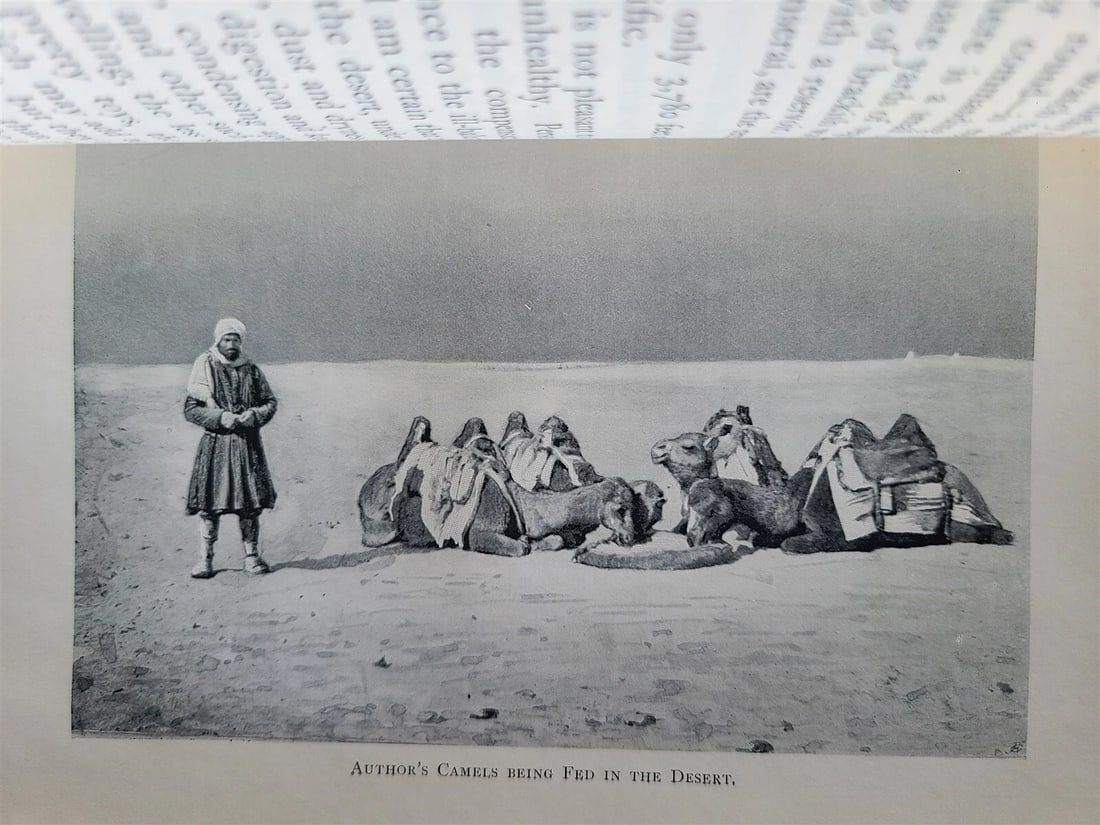 1903 ACROSS COVETED LANDS JOURNEY to CALCUTTA INDIA 2 VOLS. antique ILLUSTRATED - 16