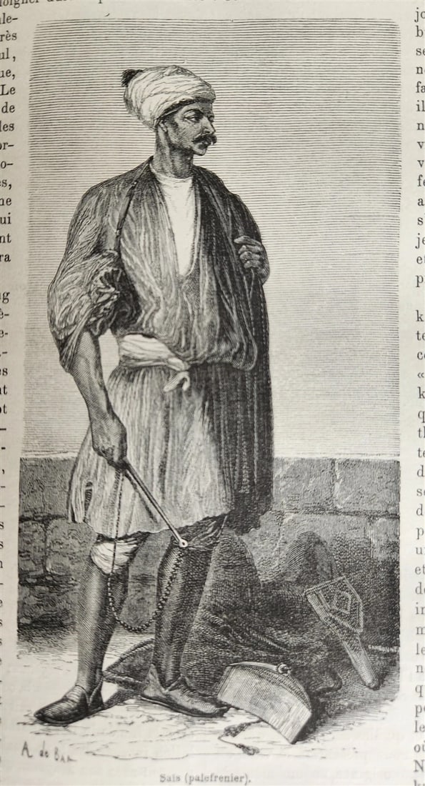 1863 HISTORY VOYAGES ILLUSTRATED antique CENTRAL ASIA SYRIA AFRICA ASSYRIA WIEN - 14