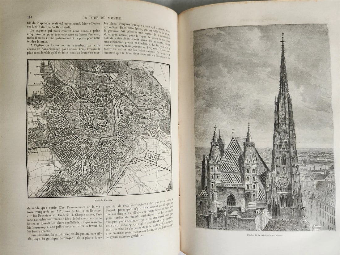 1863 HISTORY VOYAGES ILLUSTRATED antique CENTRAL ASIA SYRIA AFRICA ASSYRIA WIEN - 15