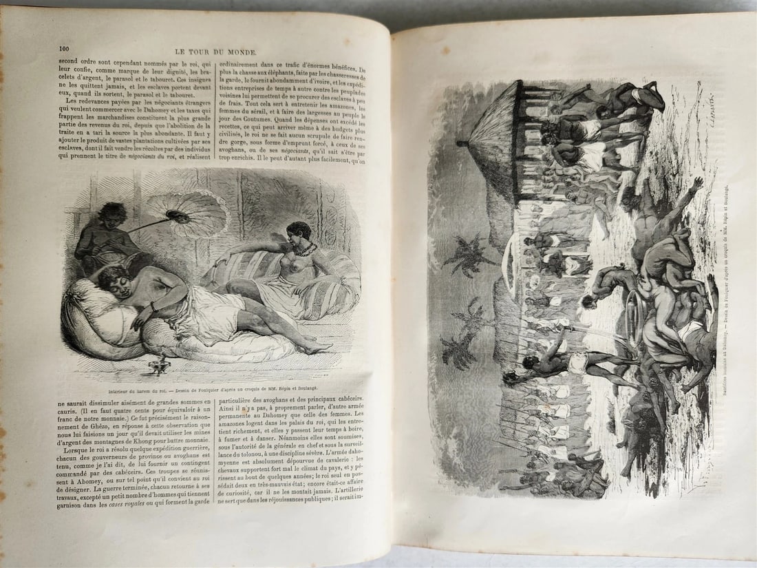 1863 HISTORY VOYAGES ILLUSTRATED antique CENTRAL ASIA SYRIA AFRICA ASSYRIA WIEN - 16