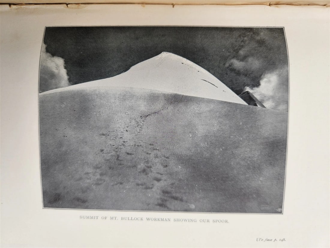 1900 IN ICE WORLD of HIMALAYA antique ILLUSTRATED Ladakh Nubra Sura Baltidstan - 12