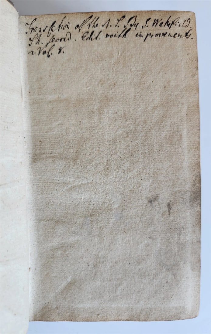 1684 BIBLE in ENGLISH antique VELLUM BOUND LONDON 17th CENTURY - 5