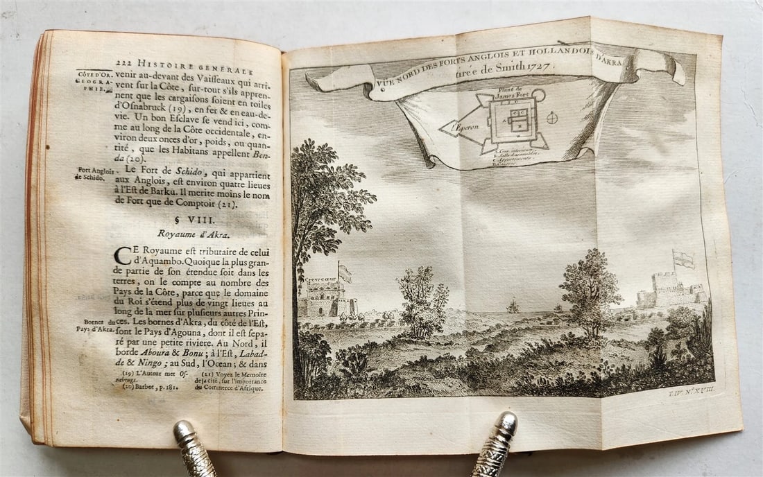 1748 HISTOIRE des VOYAGES VOL.13 antique illustrated AFRICA TRAVELS GHANA GUINEA - 14