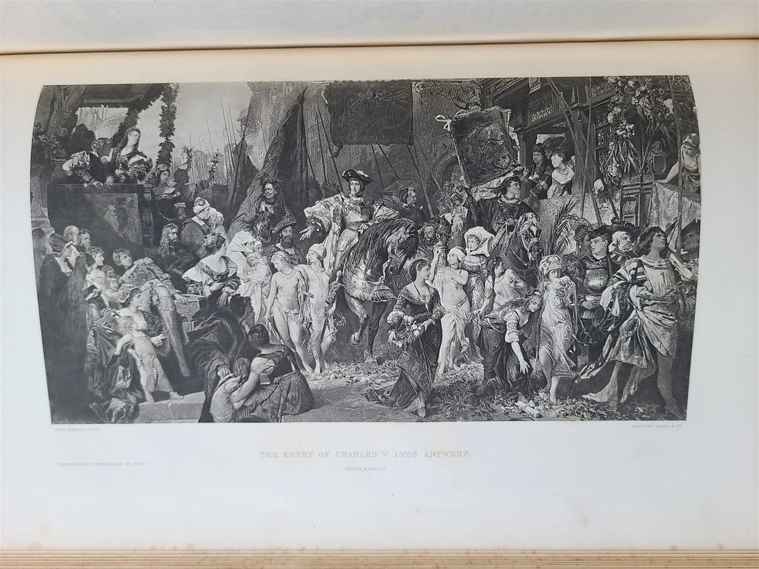 1878 MASTERPIECES of PARIS UNIVERSAL EXHIBITION antique FOLIO D'OEUVRE D'ART - 8