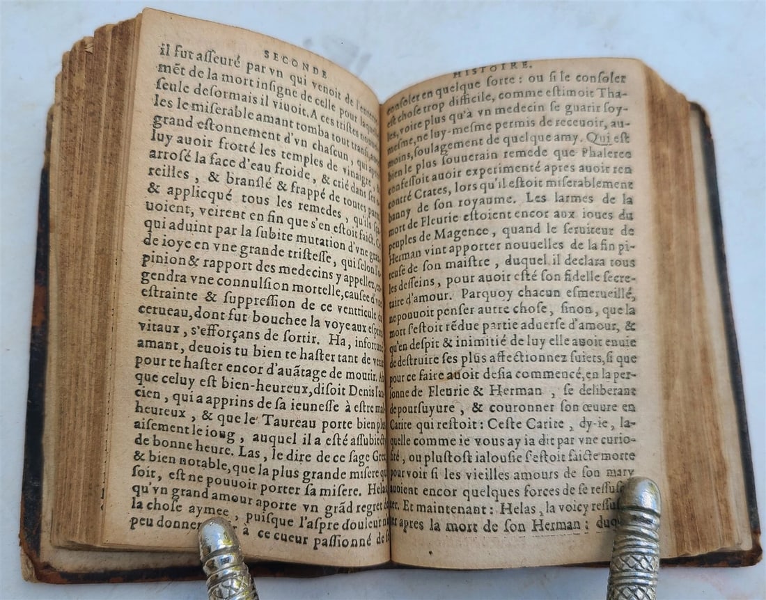 1588 LE PRINTEMPS D'YVER antique 16th century - 4