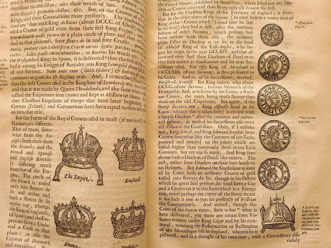 1672 TITLES of HONOR by JOHN SELDEN ILLUSTRATED antique FOLIO in ENGLISH - 13