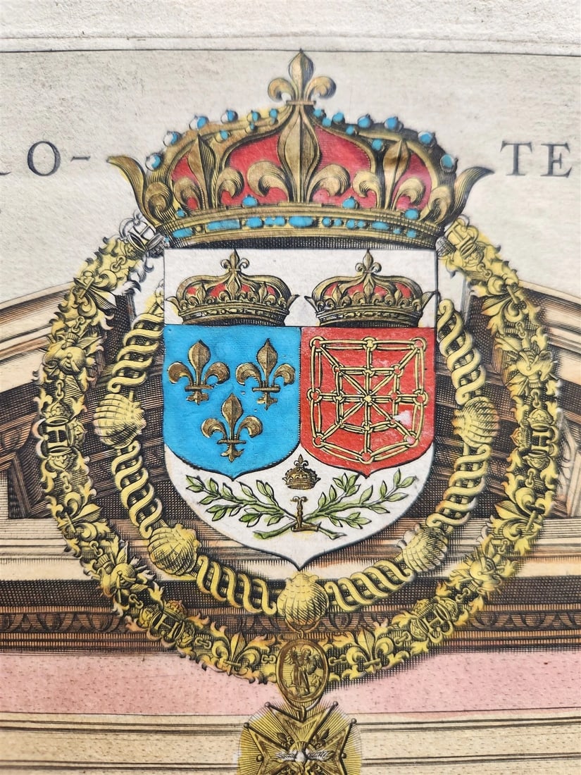 1645 THEATRUM ORBIS TERRARUM SIVE ATLAS NOVUS p.2 TITLE PAGE antique BLAEU - 2