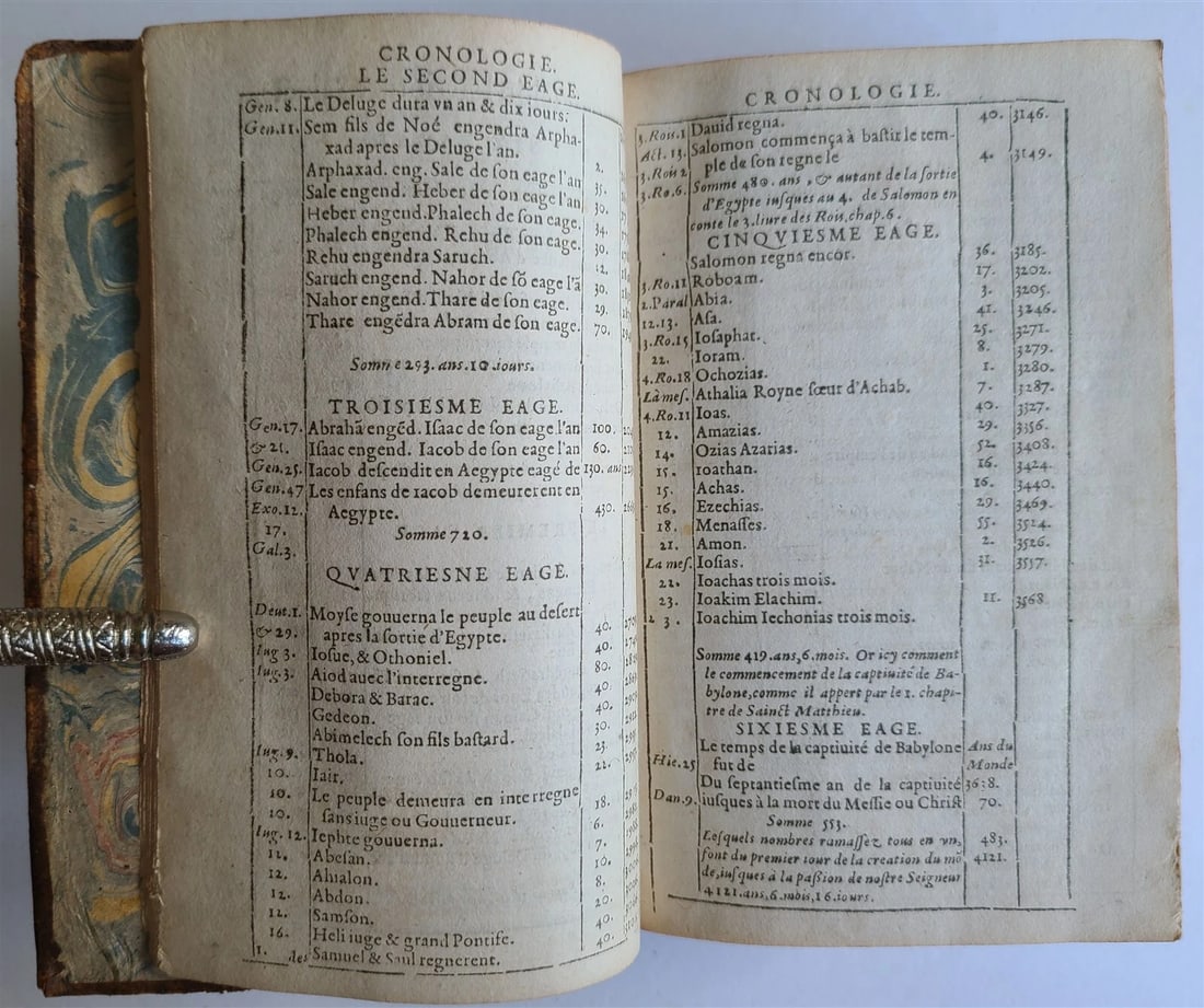 1599 HISTOIRE DE FL. IOSEPHE SACRIFICATEUR antique ILLUSTRATED Judaica 16th CENT - 9