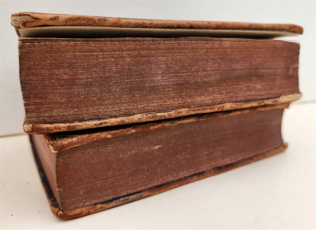 1576-1577 PLUTARCH 2 VOLUMES antique in FRENCH ANCIENT PHILOSOPHY 16th CENTURY - 8
