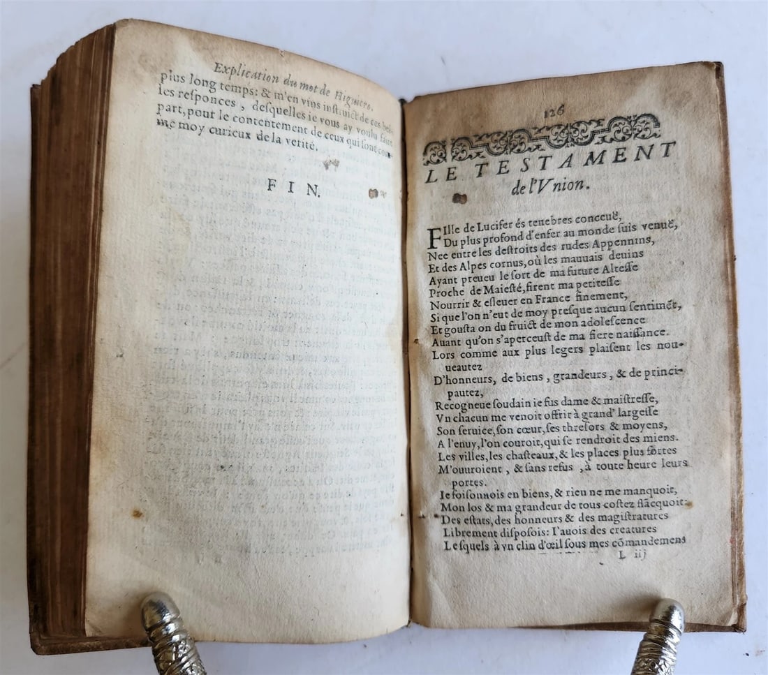 1595 SATYRE MENIPPEE ILLUSTRATED antique 16th CENTURY political & satirical work - 10