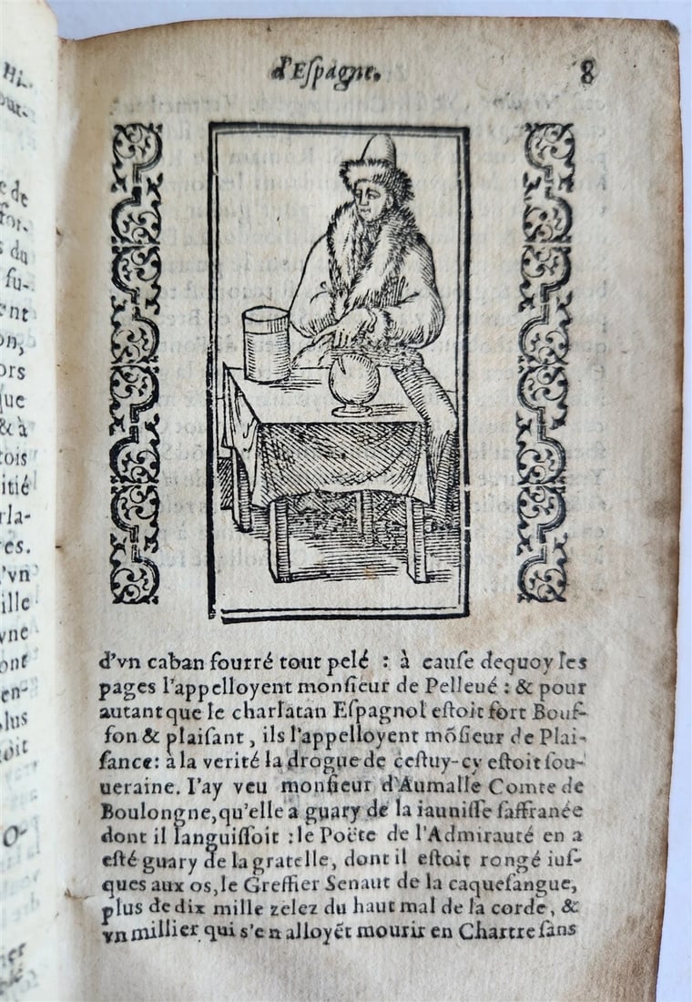 1595 SATYRE MENIPPEE ILLUSTRATED antique 16th CENTURY political & satirical work - 3