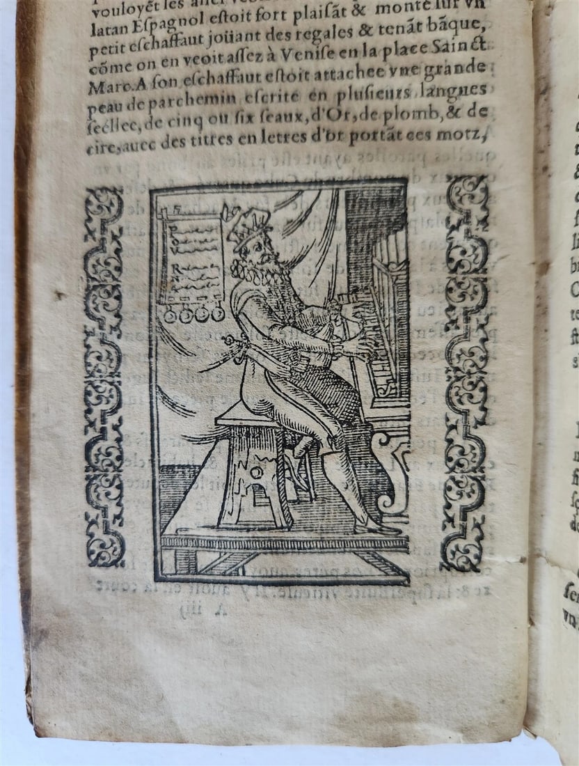 1595 SATYRE MENIPPEE ILLUSTRATED antique 16th CENTURY political & satirical work - 5