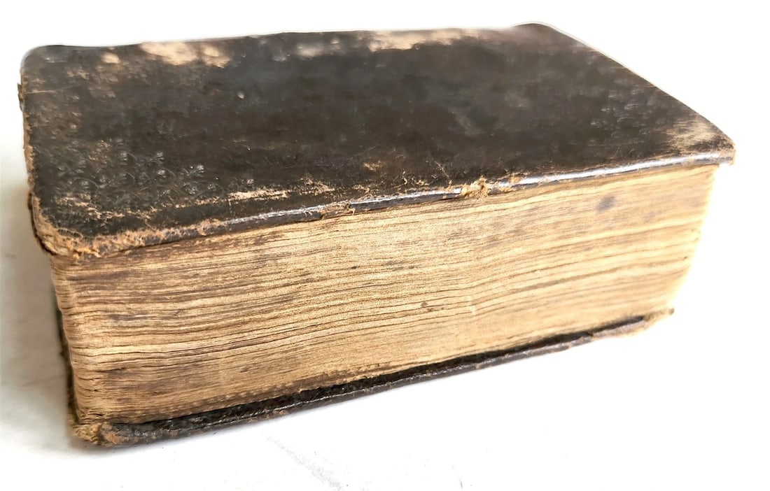 1653 BIBLE in ENGLISH antique OLD TESTAMENT printed by John Field LONDON - 7