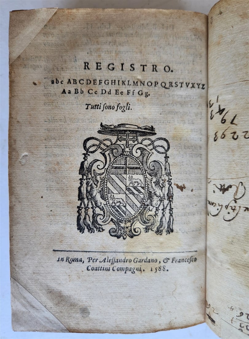 1588 INSTRUCTION for CONFESSORS by Bartolomeo de Medina antique vellum bound - 3
