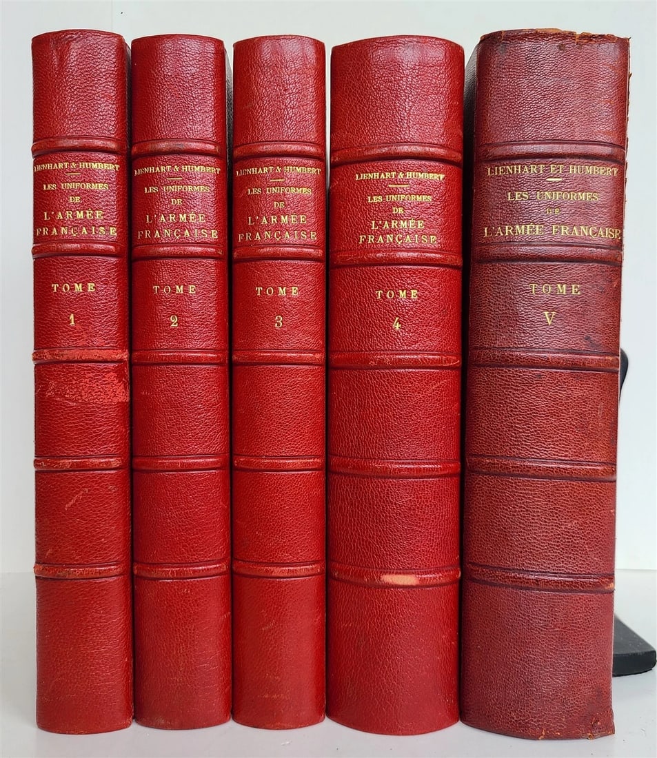1897 UNIFORMS OF FRENCH ARMY SINCE 1690 UNTIL PRESENT DAYS ILLUSTRATED antique - 2