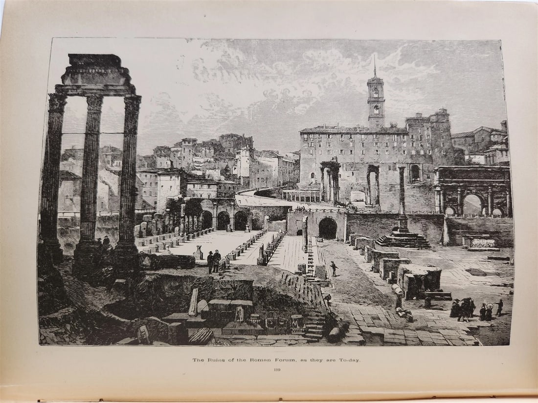 1885 FABIOLA or CHURCH of the CATACOMBS by Cardinal Wiseman illustrated ANTIQUE - 20