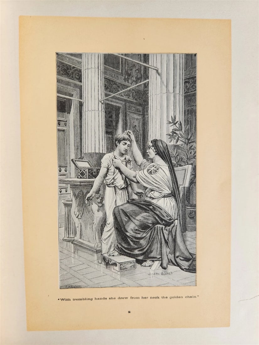 1885 FABIOLA or CHURCH of the CATACOMBS by Cardinal Wiseman illustrated ANTIQUE - 6